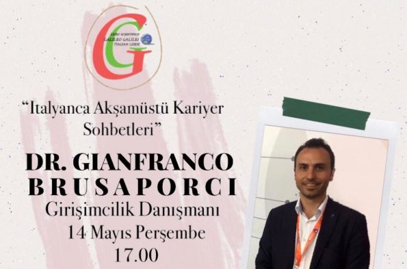 İtalyanca Kariyer Sohbetleri -  Dr. Gianfranco Brusaporci