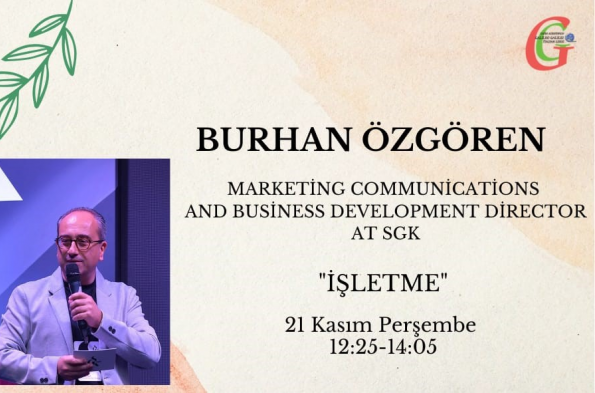 Kariyer Günleri - Burhan Özgören