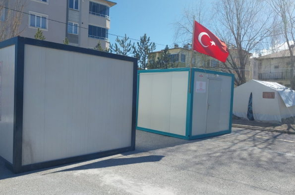 Deprem Bölgesi - Konteyner Sınıf projesi 