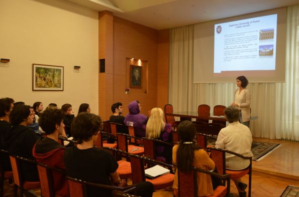Sapienza Üniversitesi Okulumuza Misafir Oldu
