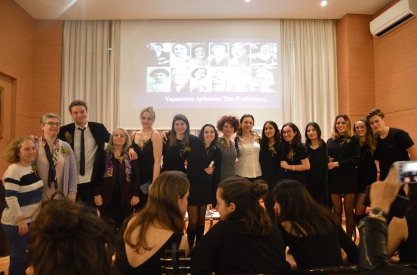 GALİLEO GALİLEİ İTALYAN LİSESi'NDE KADİNLAR GÜNÜ KUTLAMASI... 