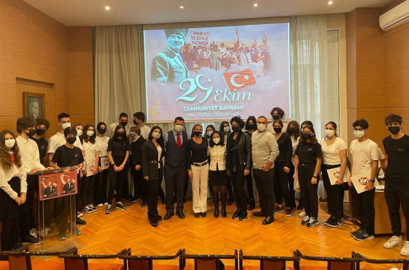 CUMHURİYETİN 98.YILINI COŞKULU BİR TÖRENLE KUTLADIK