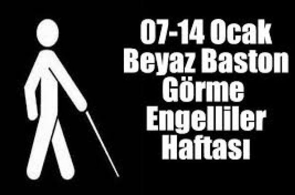Beyaz Baston Görme Engelliler Haftası