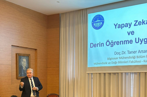 Yapay Zeka ve Derin Öğrenme Uygulamaları Doç. Dr. Taner ARSAN 