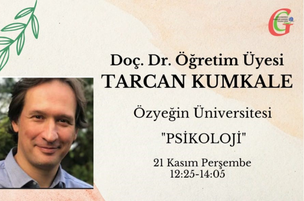 Kariyer Günleri -  Doç. Dr. Tarcan Kumkale